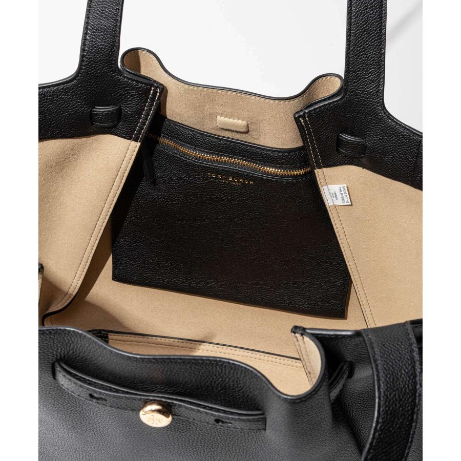 TORY BURCH（トリーバーチ） TORY BURCH Romy ロミー PEBBLED TOTE