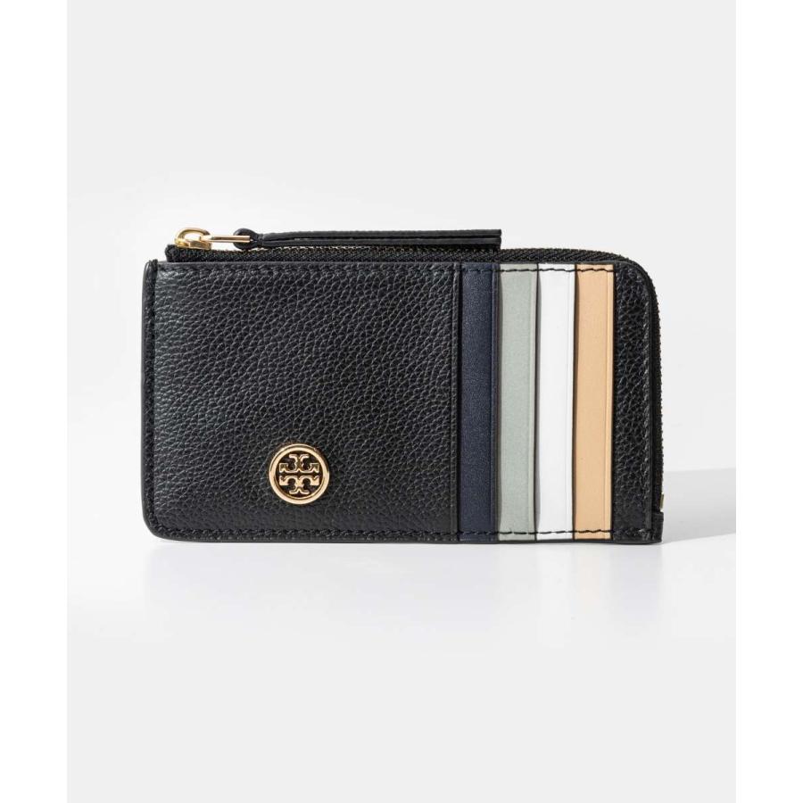 TORY BURCH トリーバーチ Robinson ロビンソン PEBBLED ZIP CARD CASE