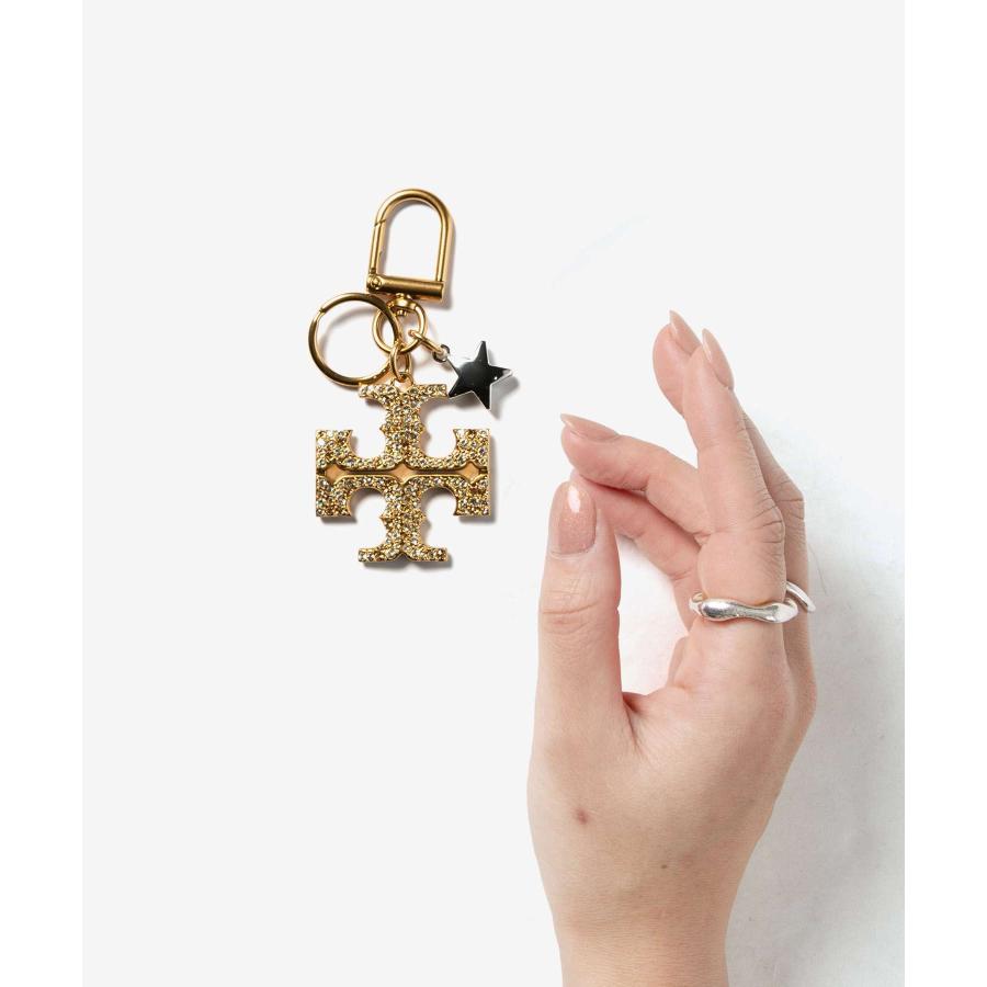 TORY BURCH トリーバーチ Kira Pave Star Logo Key Fob キラ