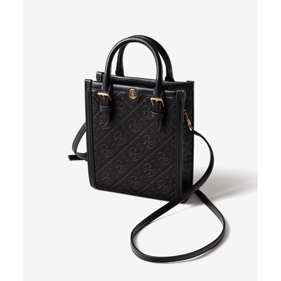 トリーバーチ TORY BURCH T Monogram Tモノグラム Leather  Mini N/S Tote レザー ミニトート 158515 ショルダーバッグ 爆買 | TORY BURCH | 05