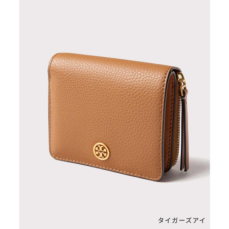未使用 トリーバーチ レザー二つ折り財布 ロビンソン グリーン 箱付き 楽天市場】TORY BURCH トリーバーチ 二つ折り財布 ROBINSON PEBBLED BI