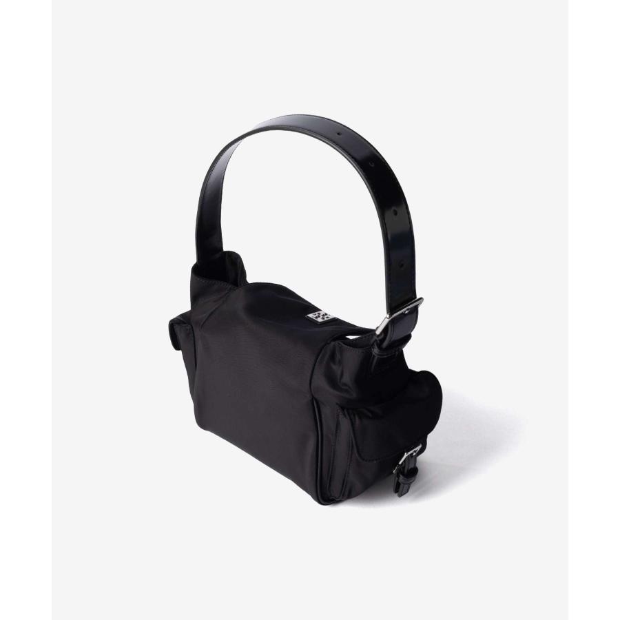 トリーバーチ ヴァージニア ショルダーバッグ ナイロン ブラック TORY BURCH（トリーバーチ） TORY BURCH Virginia Pocket Shoulder Bag