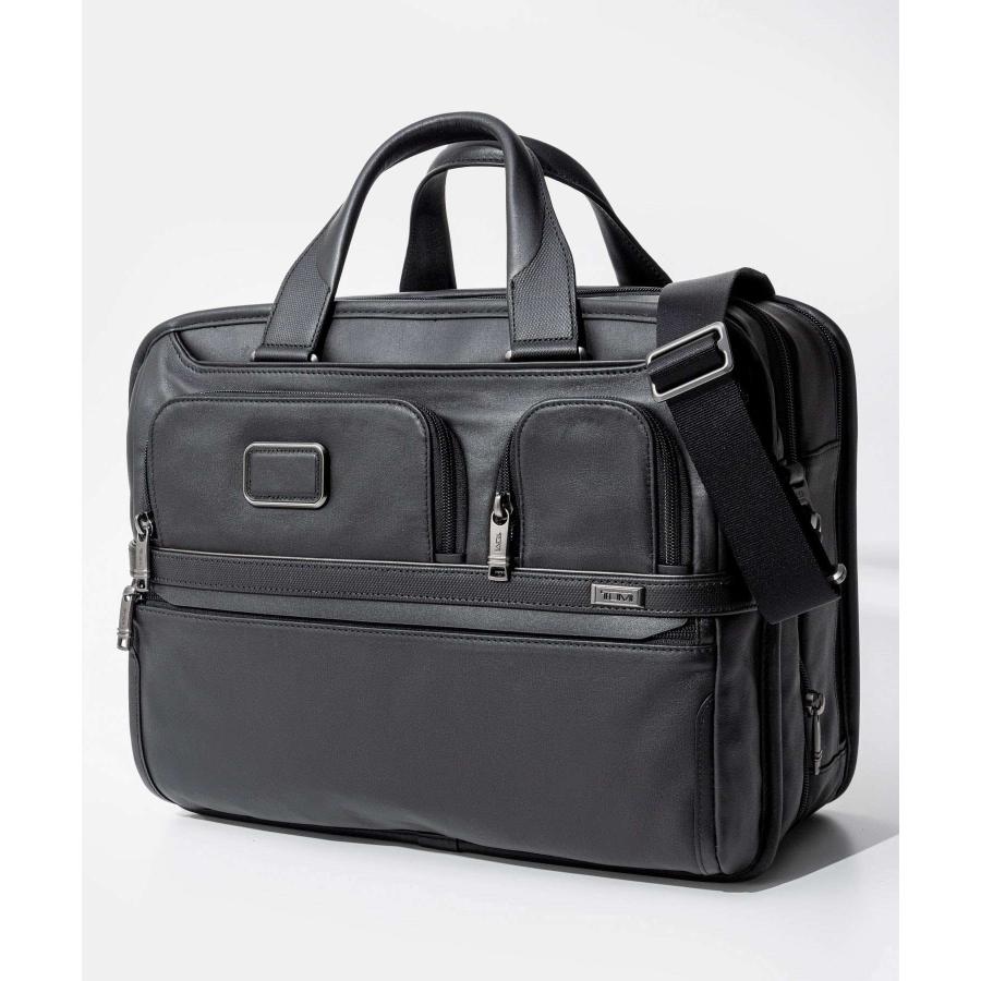 TUMI トゥミ ALPHA アルファ Expandable Organizer Laptop Brief