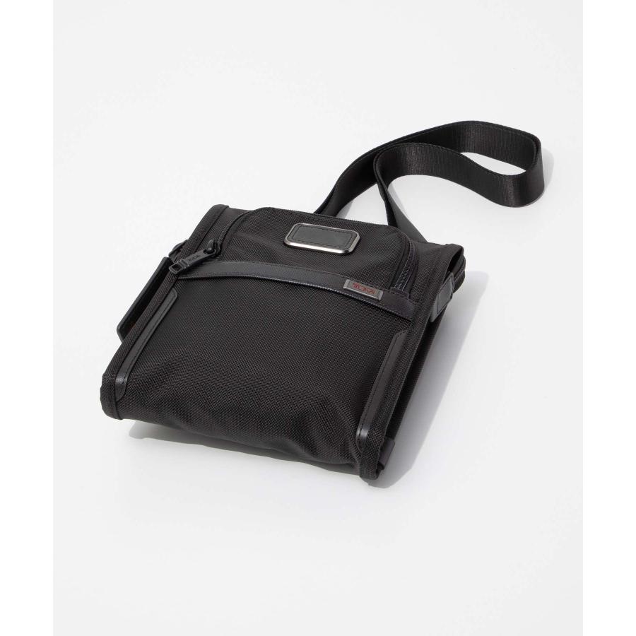美品★TUMI トゥミ ショルダーバッグ 黒 サコッシュ 社外ストラップ付 TUMI 正規品5年保証 トゥミ ショルダーバッグ HARRISON