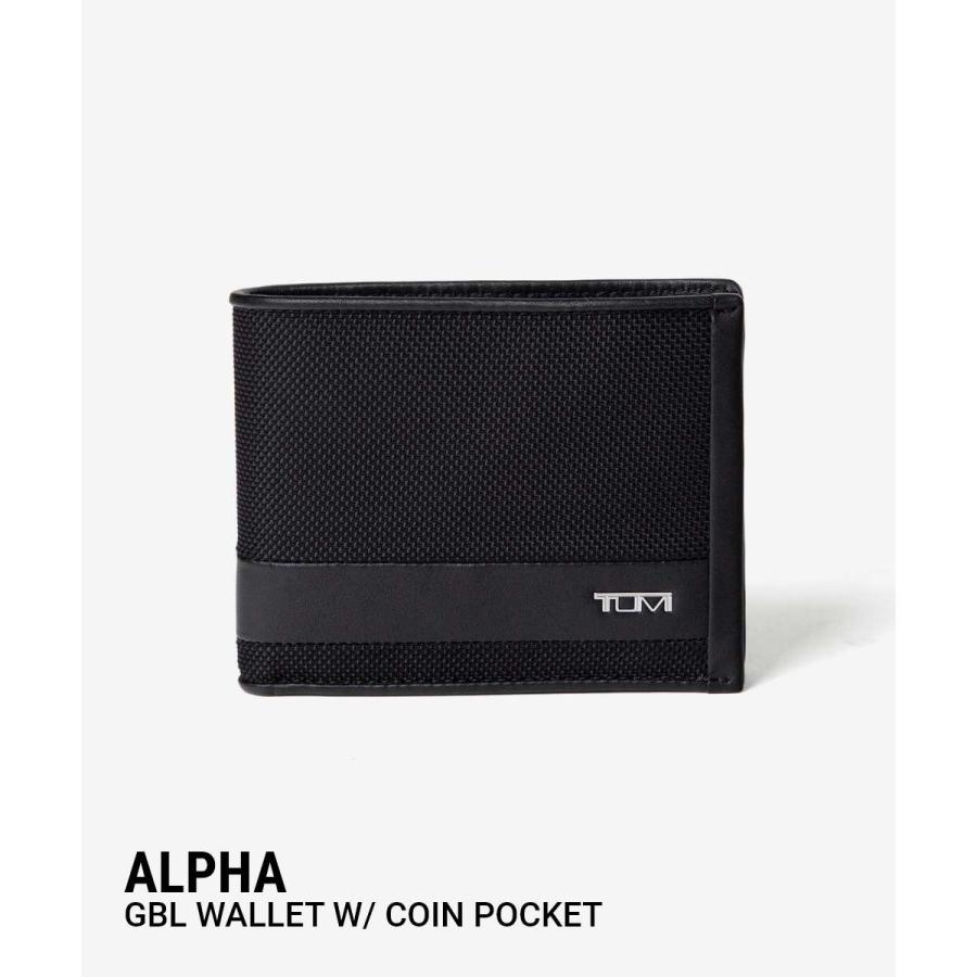 TUMI トゥミ Alpha アルファ GBL WALLET W/ COIN POCKET