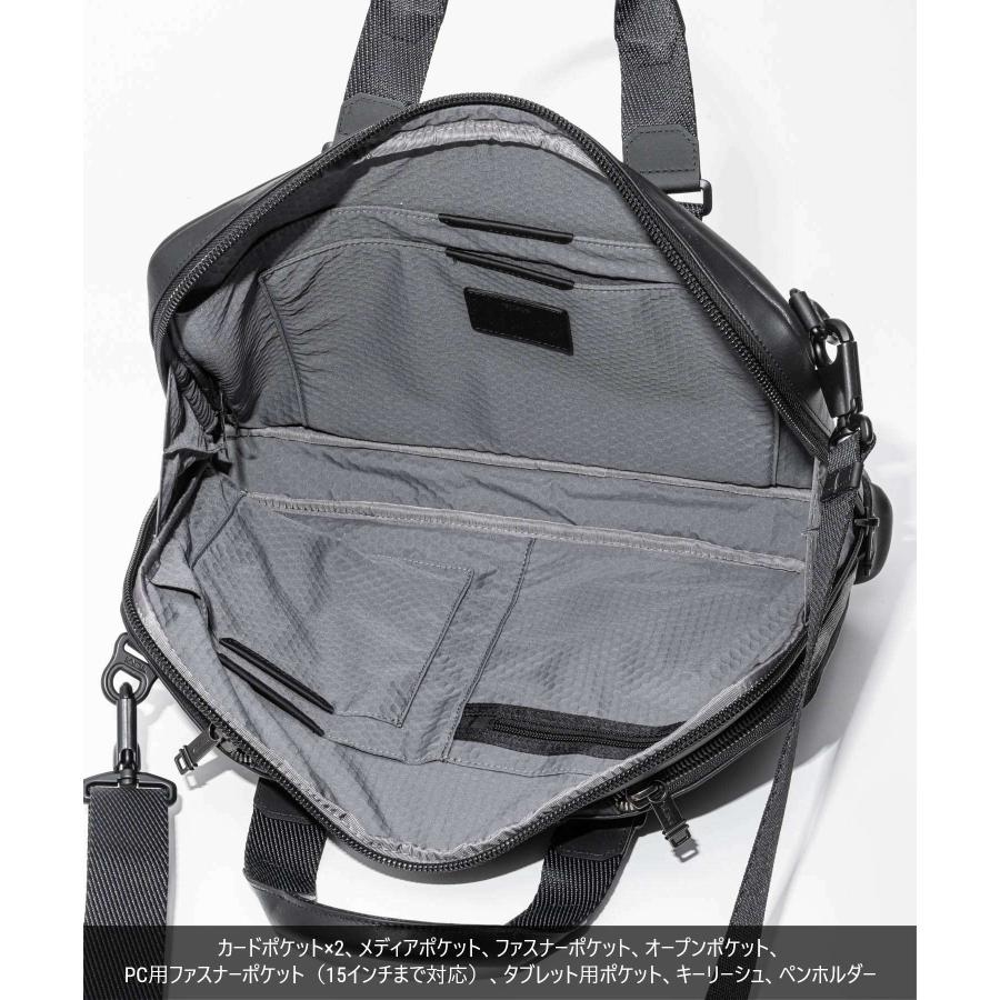 極美品 TUMI アルファブラボー BROOKS SLIM ブリーフ 中古・古着通販】TUMI (トゥミ) Alpha BRAVO Brooks Slim Brief