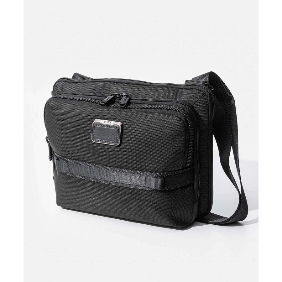 未使用級 TUMI Alpha Bravo キャンベル レザー ボディバッグ 黒 TUMI（トゥミ） TUMI Alpha Bravo アルファ ブラボー MAYPORT CLUTCH