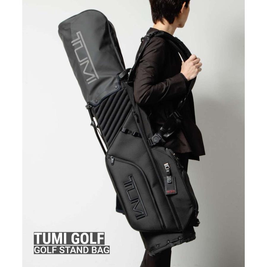 TUMI ゴルフバッグ ブラック 7分割 TUMI（トゥミ） TUMI TUMI GOLF ゴルフ GOLF STAND BAG ゴルフ