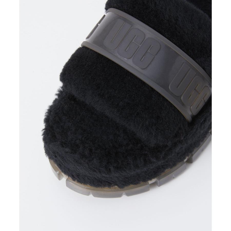 アグ UGG 1131971 サンダル フラッフィータ クリア レディース シューズ スライドサンダル ファー 厚底 W FLUFFITA CLEAR 22.0〜25.0cm｜u-stream｜11