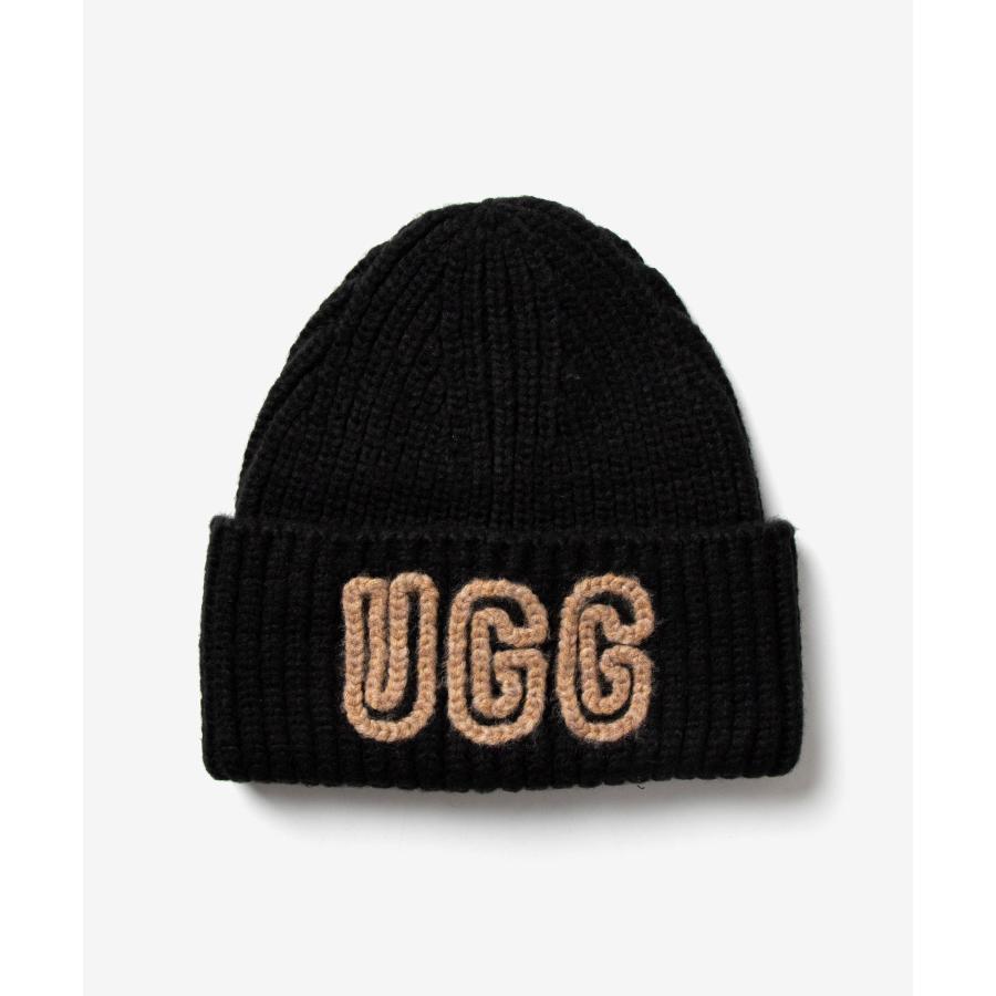アグ UGG WOMEN'S CHUNKY CRAFTED RIB BEANIE チャンキー クラフテッド リブ ビーニー 102345 ニット帽 ビーニー帽 ロゴ レディース 帽子 爆買 | UGG | 04