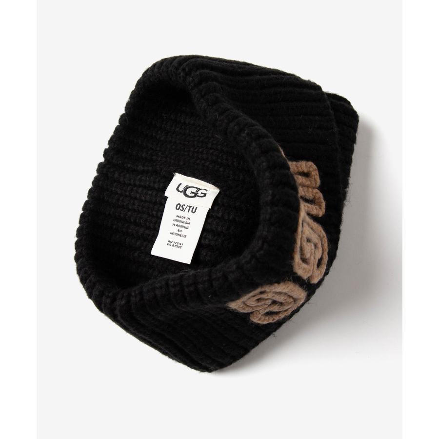 アグ UGG WOMEN'S CHUNKY CRAFTED RIB BEANIE チャンキー クラフテッド リブ ビーニー 102345 ニット帽 ビーニー帽 ロゴ レディース 帽子 爆買 | UGG | 07