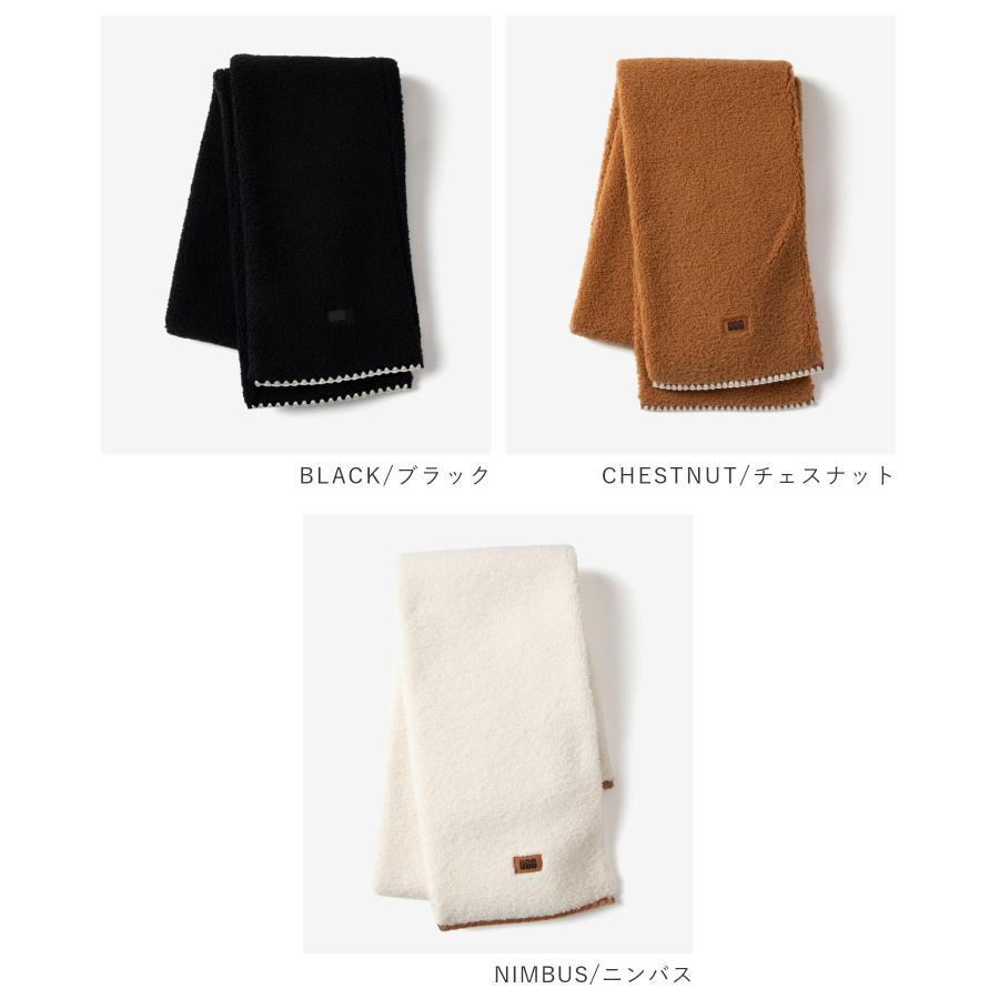 アグ UGG WOMEN'S UGGFLUFF SCALLOPED SCARF フラッフ スカロップド スカーフ 101021 マフラー ストール レディース ファッション小物 爆買 | UGG | 01
