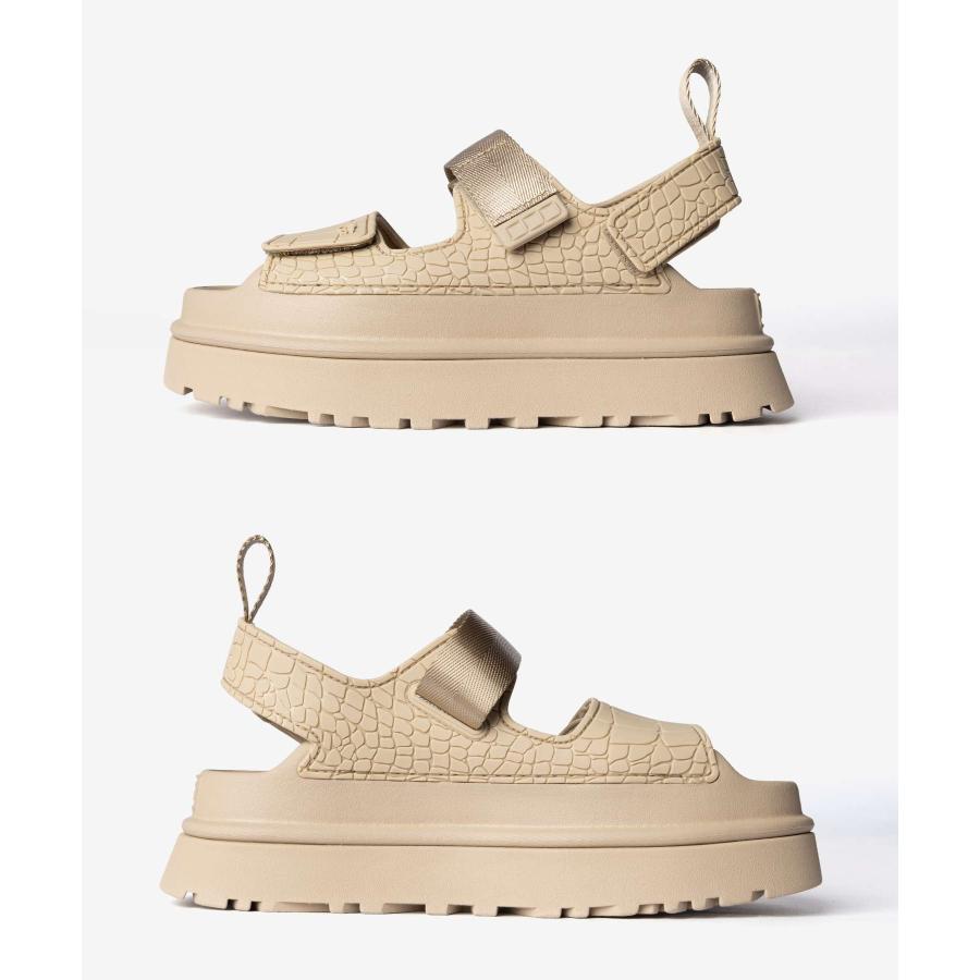 アグ UGG W GOLDENGLOW EMBOSSED ゴールデングロウ エンボスト 1175311 サンダル 厚底 レディース シューズ | UGG | 12