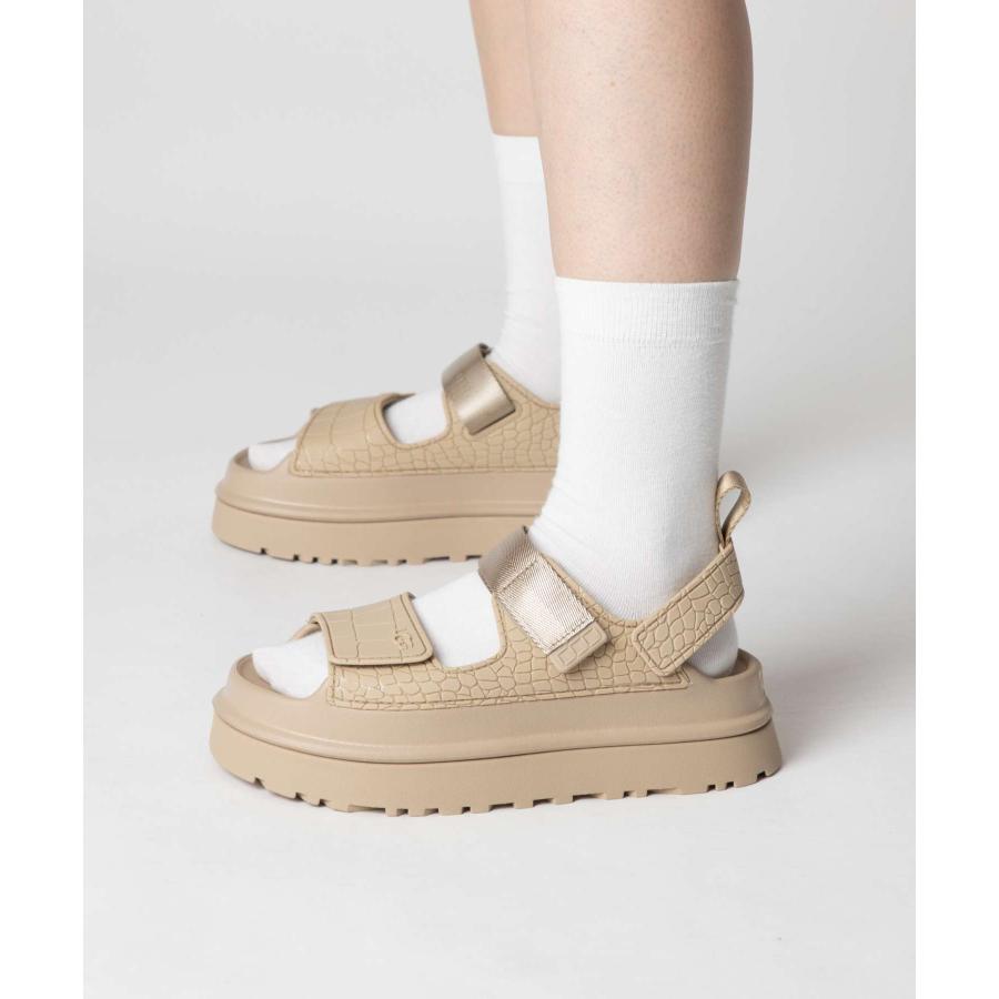 アグ UGG W GOLDENGLOW EMBOSSED ゴールデングロウ エンボスト 1175311 サンダル 厚底 レディース シューズ | UGG | 18