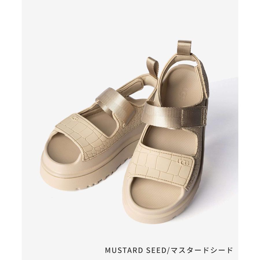 アグ UGG W GOLDENGLOW EMBOSSED ゴールデングロウ エンボスト 1175311 サンダル 厚底 レディース シューズ | UGG | 10
