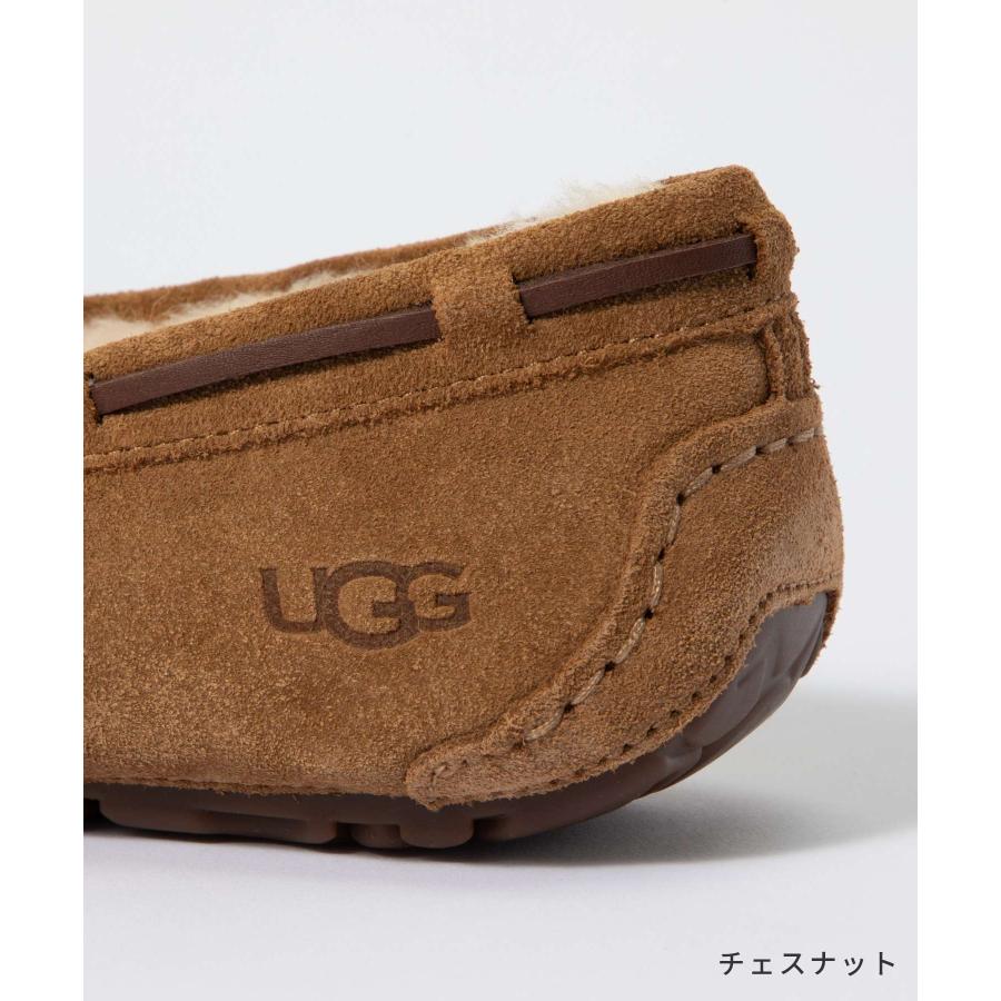 UGG アグ 人気 モカシン ワインUS11 レディース アグ モカシン レディース アンスレー ボア UGG 3312 1106878