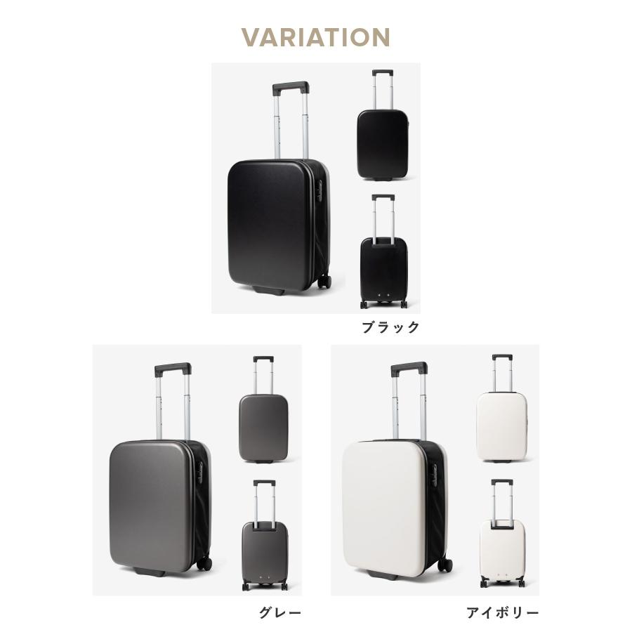 アンノウンアンドコー UNKNOWN＆Co. しまえるスーツケース フルフラット 45L T01 ABS キャリーバッグ スーツケース ユニセックス バッグ 爆買_2