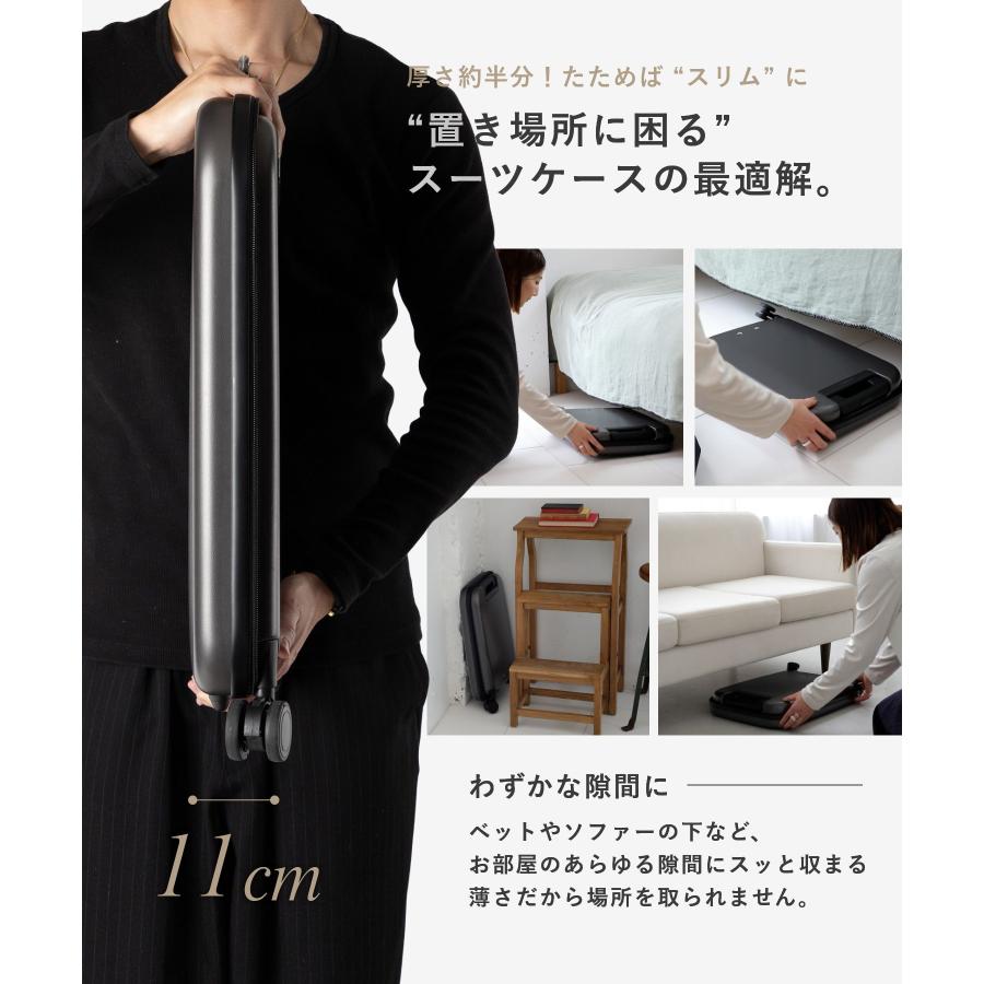 UNKNOWN＆Co.（アンノウンアンドコー） しまえるスーツケース フル