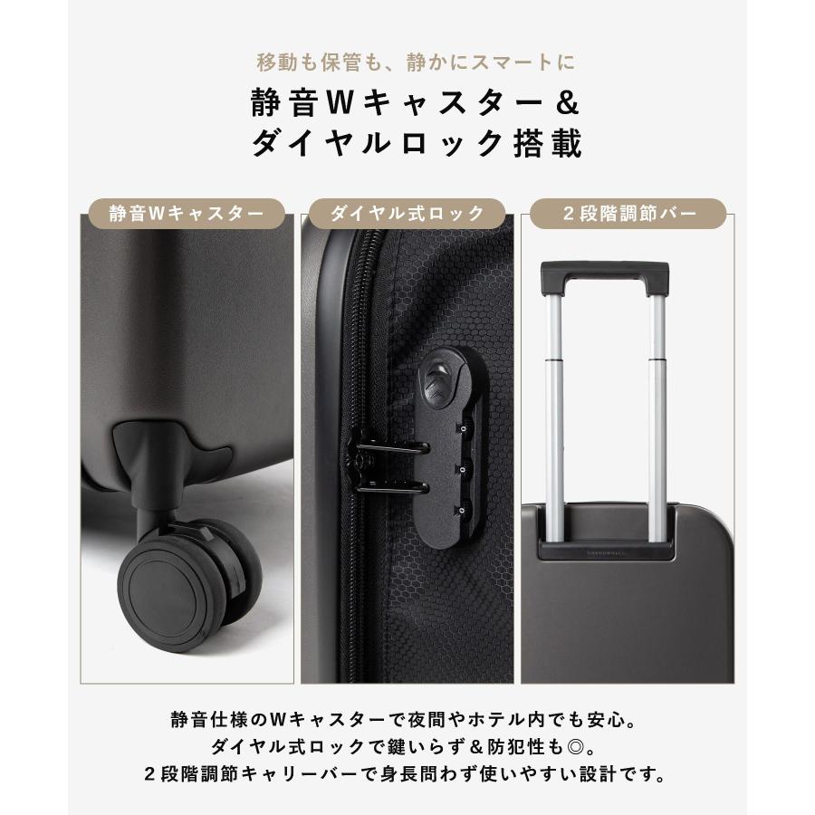 UNKNOWN＆Co.（アンノウンアンドコー） しまえるスーツケース フル