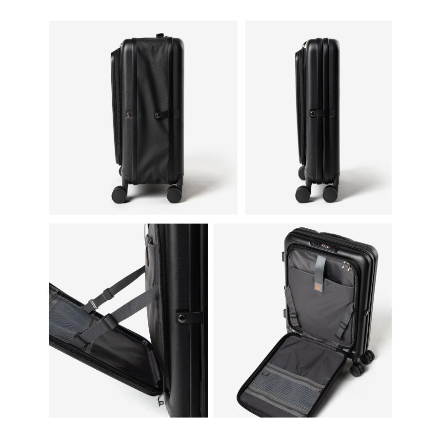 アンノウンアンドコー UNKNOWN＆Co. しまえるスーツケース フロントオープン 52L T04 ABS+PC キャリーバッグ スーツケース ユニセックス バッグ 爆買 | UNKNOWN＆Co. | 14