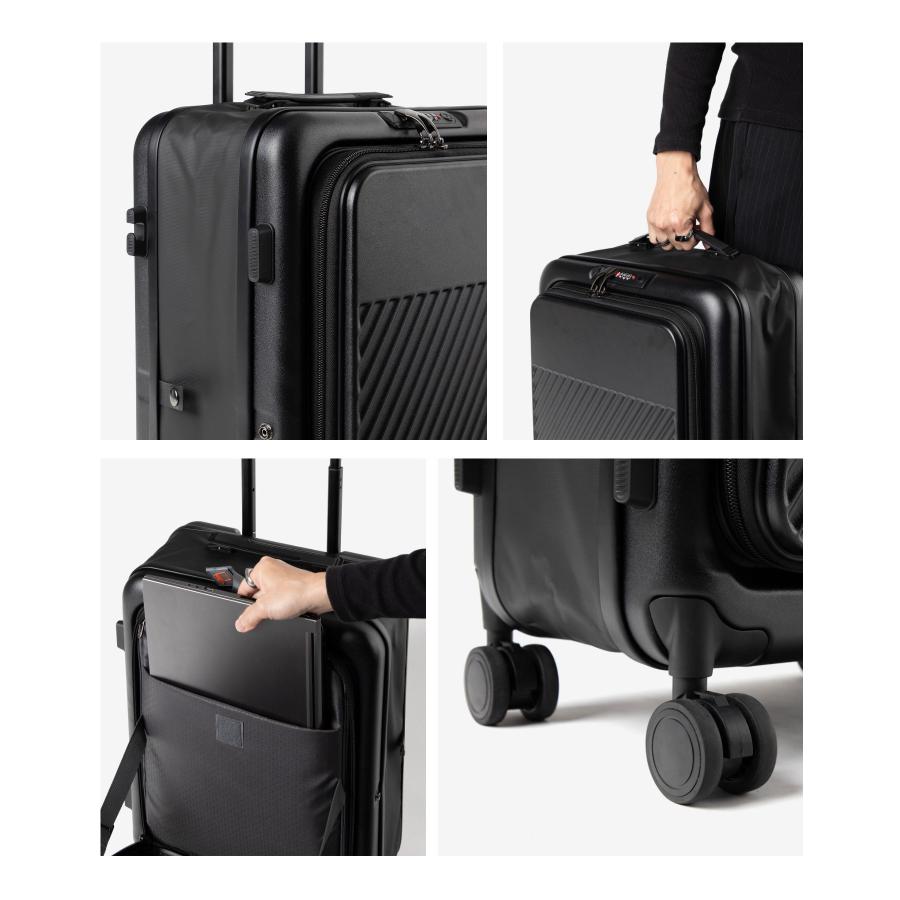 アンノウンアンドコー UNKNOWN＆Co. しまえるスーツケース フロントオープン 52L T04 ABS+PC キャリーバッグ スーツケース ユニセックス バッグ 爆買 | UNKNOWN＆Co. | 15