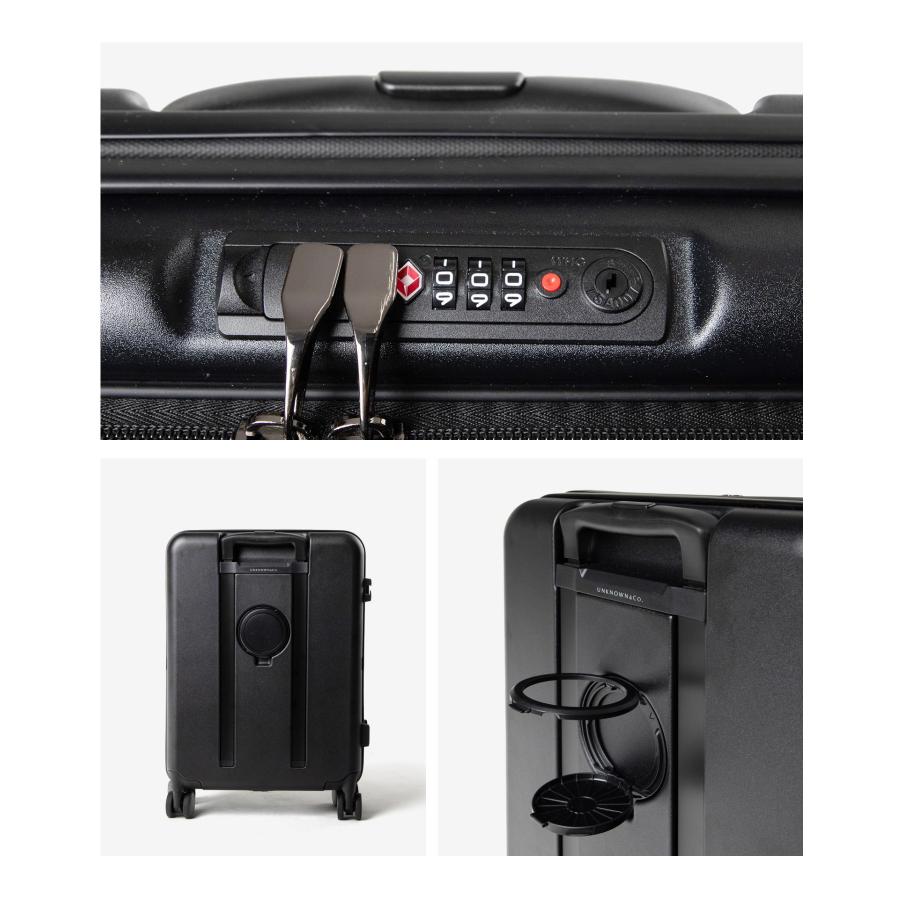 アンノウンアンドコー UNKNOWN＆Co. しまえるスーツケース フロントオープン 52L T04 ABS+PC キャリーバッグ スーツケース ユニセックス バッグ 爆買 | UNKNOWN＆Co. | 16