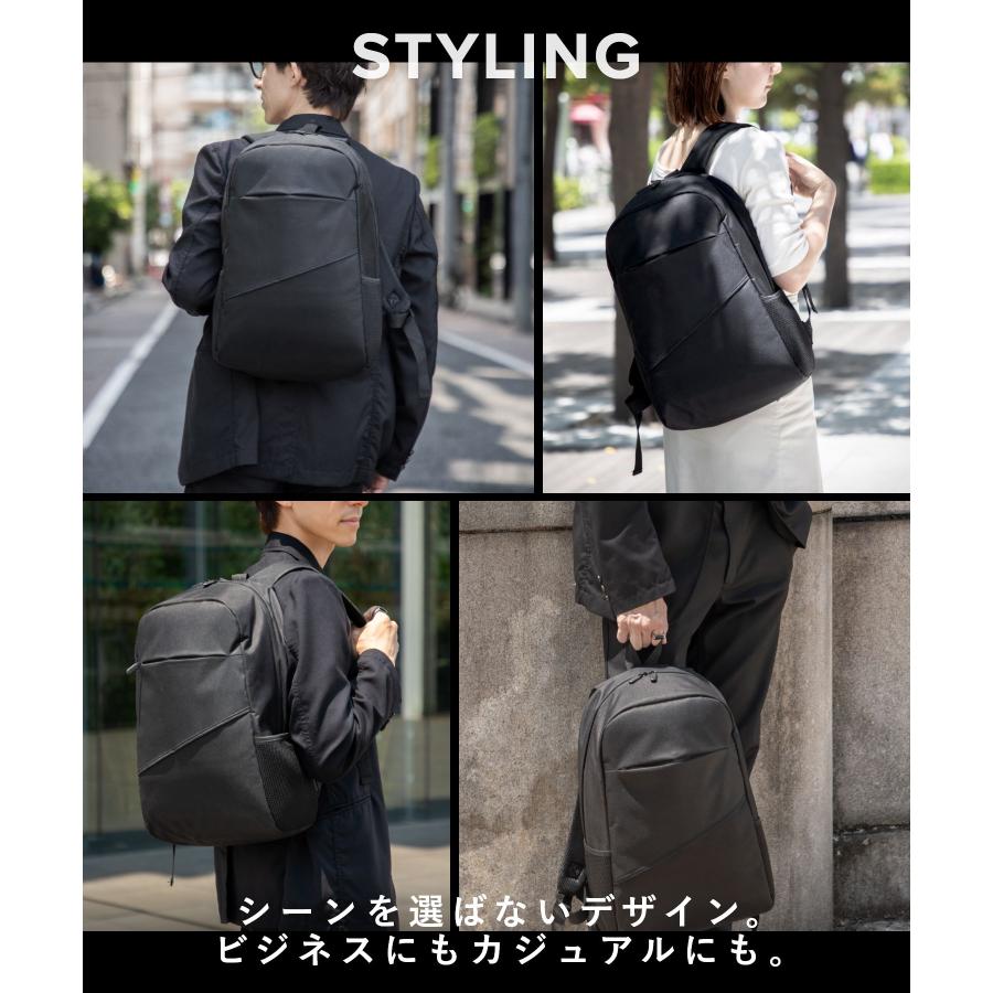 アンノウンアンドコー UNKNOWN＆Co. バックパック リュック 22L A4サイズ収納可能 PC収納 軽量 大容量 通勤 通学 ビジネス メンズ バッグ 爆買 | UNKNOWN＆Co. | 03