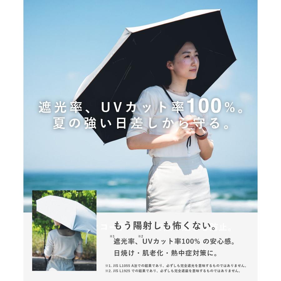 アンノウンアンドコー UNKNOWN＆Co. UV CUT PARASOL 日傘 折りたたみ 完全遮光 自動開閉 軽量 撥水 ユニセックス 爆買 | UNKNOWN＆Co. | 04