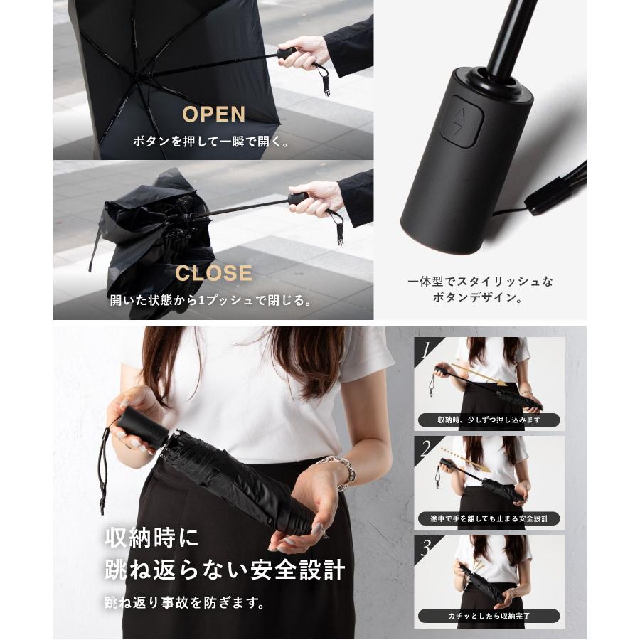 アンノウンアンドコー UNKNOWN＆Co. UV CUT PARASOL 日傘 折りたたみ 完全遮光 自動開閉 軽量 撥水 ユニセックス 爆買 | UNKNOWN＆Co. | 06