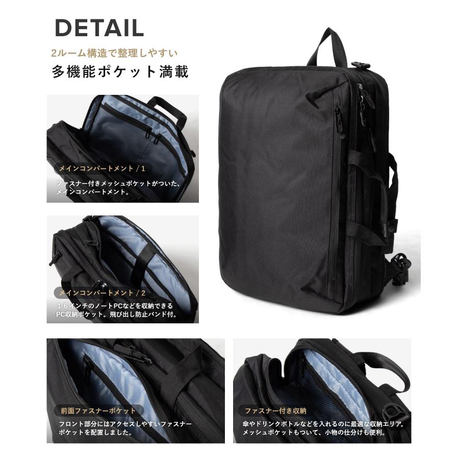 アンノウンアンドコー UNKNOWN＆Co. WATERPROOF ウォータープルーフ 3WAY 22L 爆買 | UNKNOWN＆Co. | 03