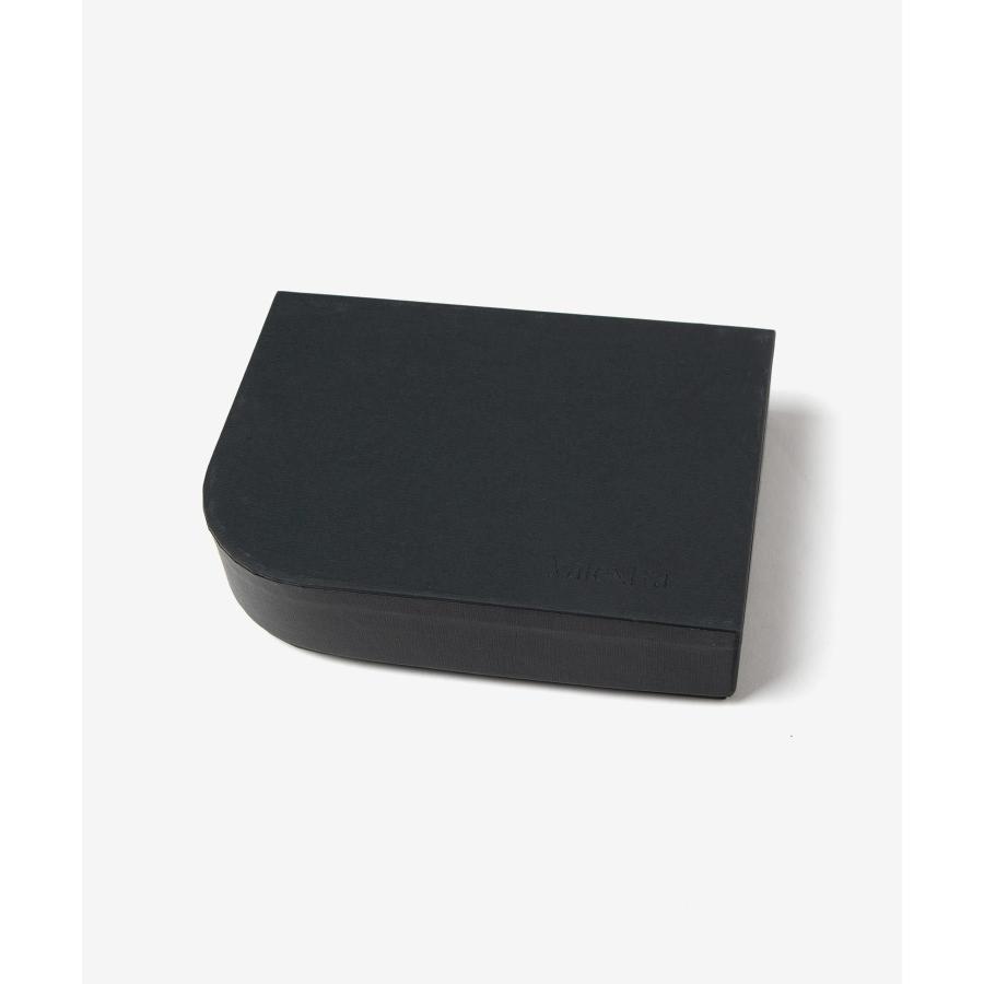 ご要望価格　極美品 Valextra スナップボタン ケース ブラック Valextra（ヴァレクストラ） VALEXTRA PORTAFOGLIO 6 CC E PORTAMONETE