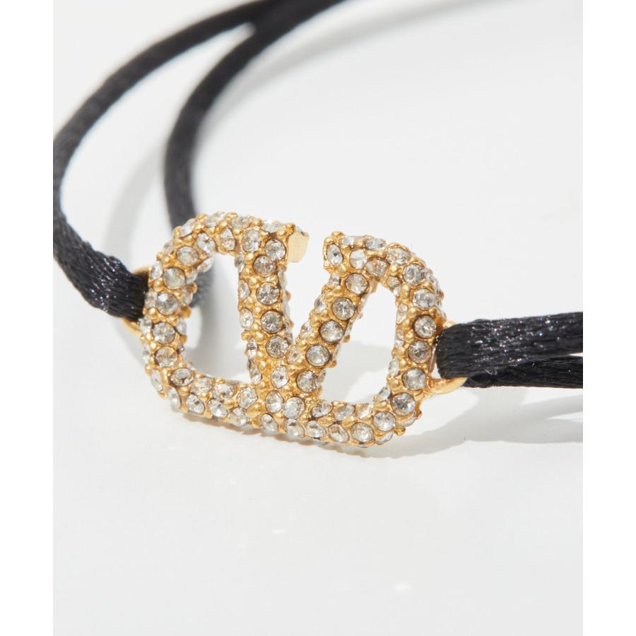 ヴァレンティノ VALENTINO 4W2J0F81YAB ブレスレット VLOGO SIGNATURE STRASS レディース アクセサリー ガラヴァーニ Vロゴ 爆買 | VALENTINO | 02