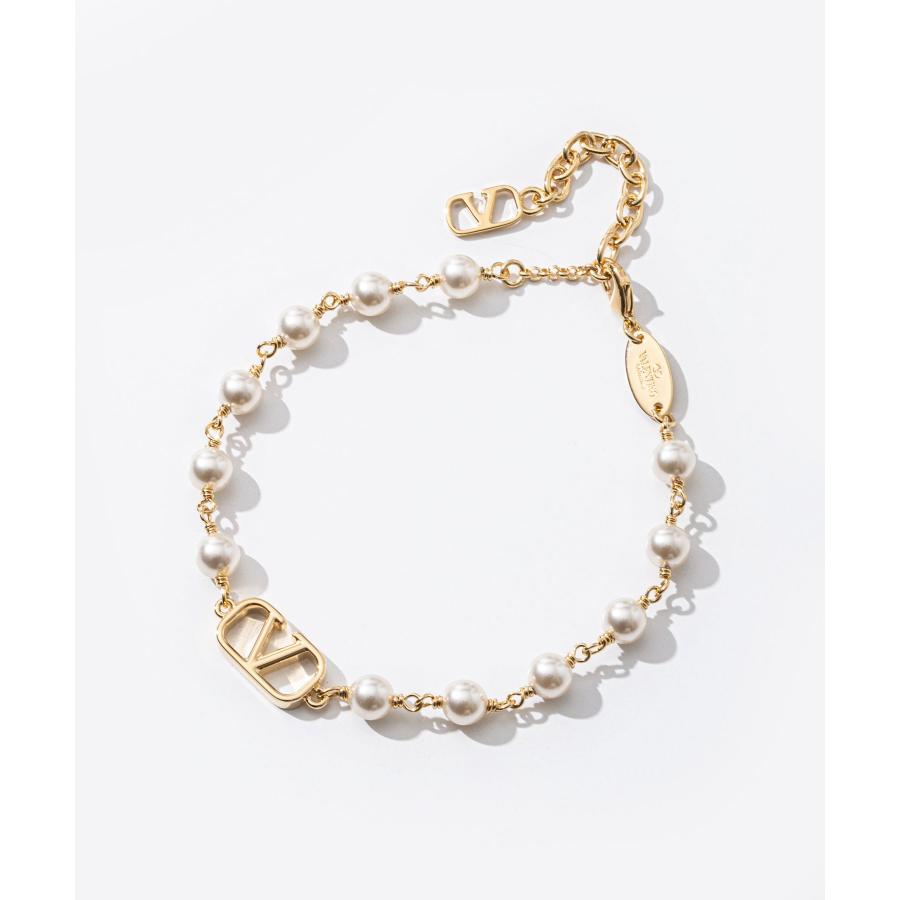 ヴァレンティノ VALENTINO 4W2J0G16UXM ブレスレット VLOGO SIGNATURE PEARL レディース アクセサリー Vロゴ シグネチャー 23R BRACELET 爆買 | VALENTINO | 03