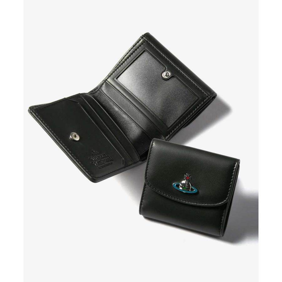 【希少‼︎】ヴィヴィアンウェストウッド（Vivienne Westwoodシモーヌ 日本限定】EXECUTIVE 口金二つ折りミニ財布(ブラック
