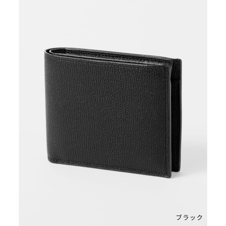 Valextra ヴァレクストラ VALEXTRA V8L23 028 二つ折り財布 4 CC