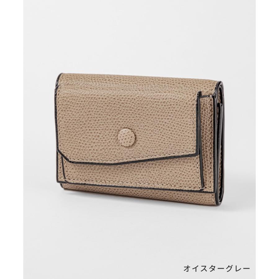 Valextra ヴァレクストラ シティウォレット オイスターグレー Valextra(ヴァレクストラ) シティウォレット スカイブルー