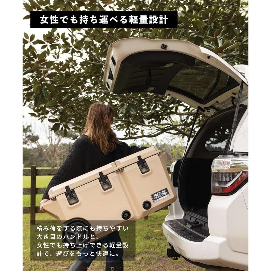 ワイルドギア WYLD GEAR ハードクーラー FREEDOM シリーズ 65 QT クーラー ユニセックス レジャー キャンプ用品 made in USA 爆買の画像