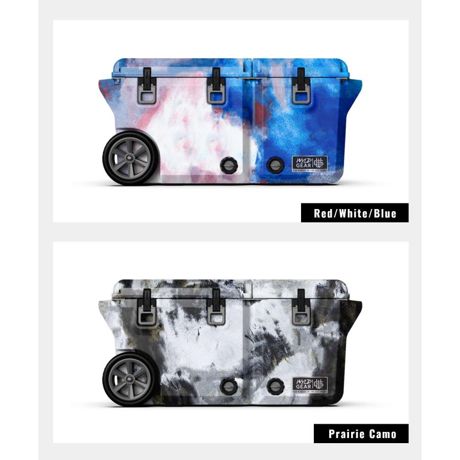ワイルドギア WYLD GEAR ハードクーラー FREEDOM シリーズ 65 QT クーラー ユニセックス レジャー キャンプ用品 made in USA 爆買の画像