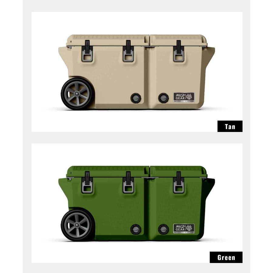 ワイルドギア WYLD GEAR ハードクーラー FREEDOM シリーズ 65 QT クーラー ユニセックス レジャー キャンプ用品 made in USA 爆買の画像