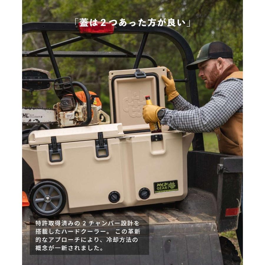 ワイルドギア WYLD GEAR ハードクーラー FREEDOM シリーズ 65 QT クーラー ユニセックス レジャー キャンプ用品 made in USA 爆買の画像
