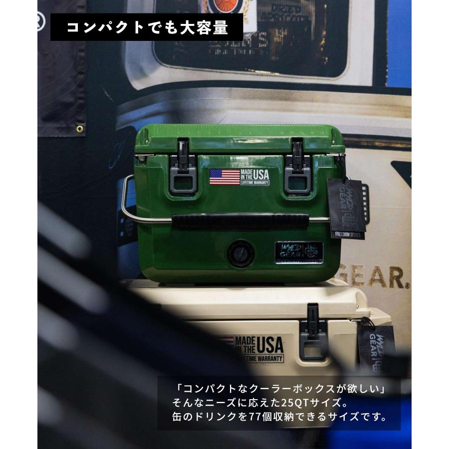 ☆送料無料 ワイルドギア WYLD GEAR ハードクーラ 7リットル 1718 WYLD GEAR（ワイルドギア） ハードクーラー FREEDOM シリーズ 25 QT
