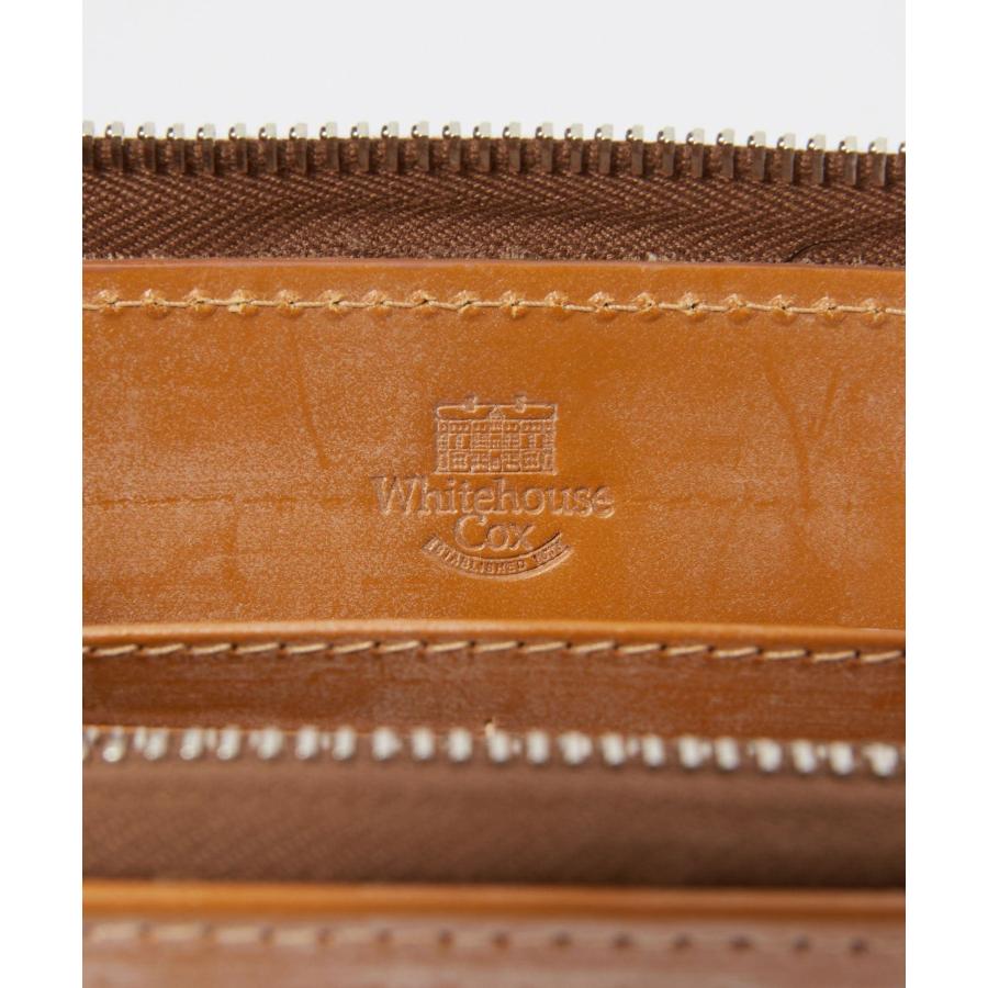 ホワイトハウスコックス Whitehouse Cox S2722 長財布 ENGLISH BRIDLE LEATHER メンズ 財布 ロングウォレット ブライドルレザー 本革 ネイビー ブラック 爆買の画像