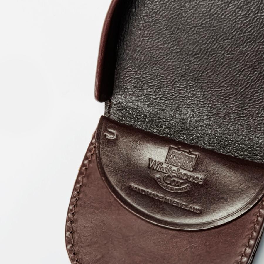 Whitehouse Cox ブラウンコインケース WHITEHOUSE COX SMALL COIN PURSE ホワイトハウスコックス