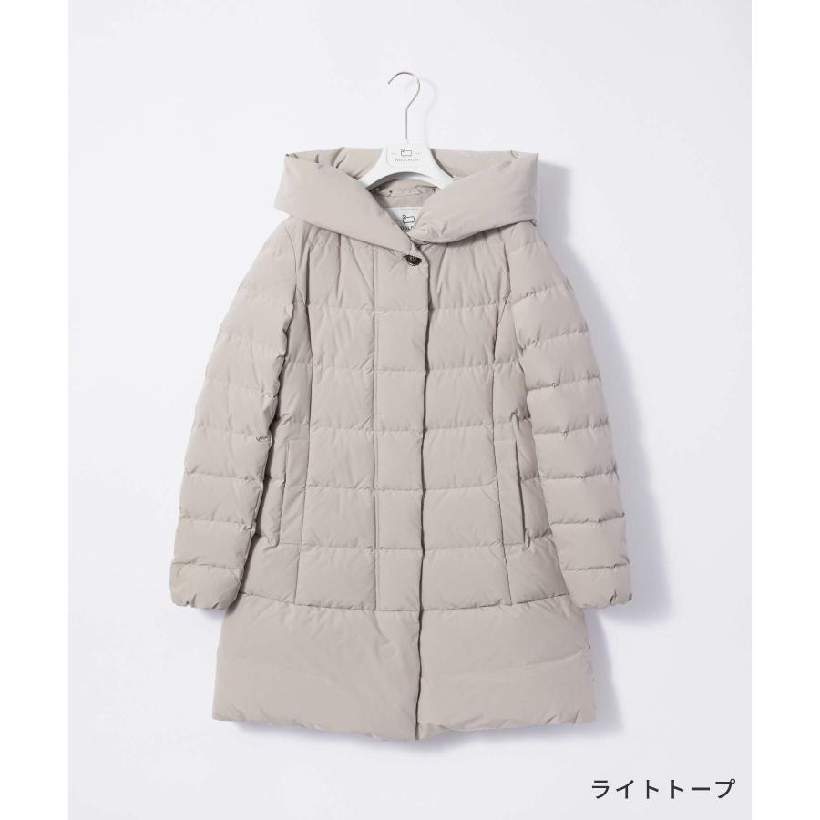 美品★ウールリッチ　woolrich パフィープレスコット　ダウンコート WOOLRICH ウールリッチ レディース コート パフィープレスコット