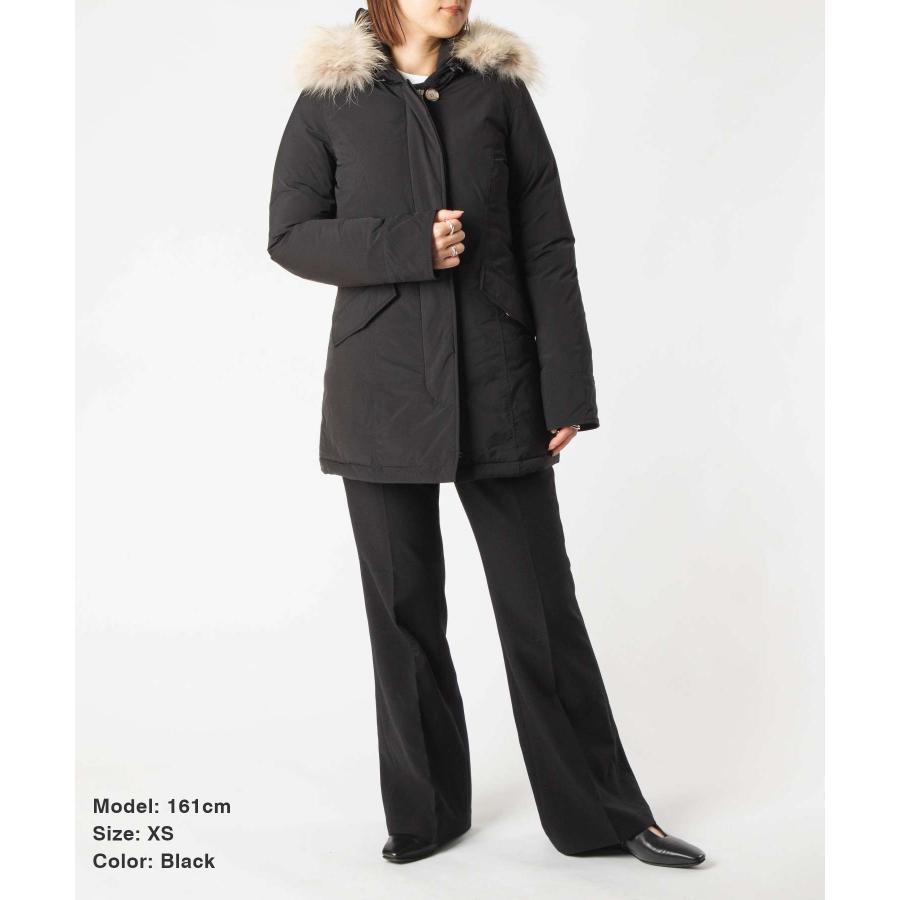 美品✨ウールリッチ アークティックパーカ ダウンコート ファーフード 黒 XS WOOLRICH（ウールリッチ） ダウン コート ダウンジャケット ダウン