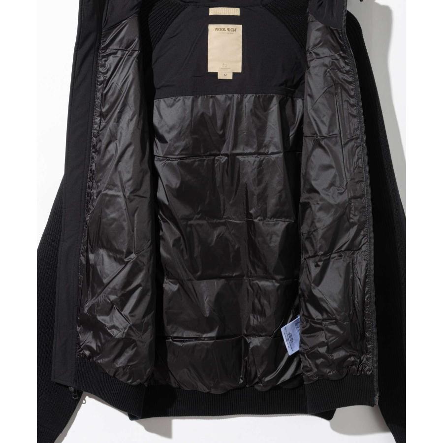 WOOLRICH ウールリッチ マットストレッチ ハイブリット ダウンジャケット WOOLRICH（ウールリッチ） WOOLRICH MATT STRETCH HYBRID マット
