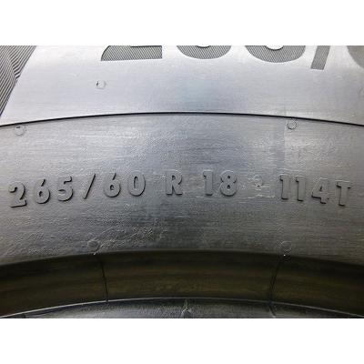 タイヤ　中古　スタッドレス　 コンチネンタル　 コンチ バイキングコンタクト ６　 265/60R18　４本_2