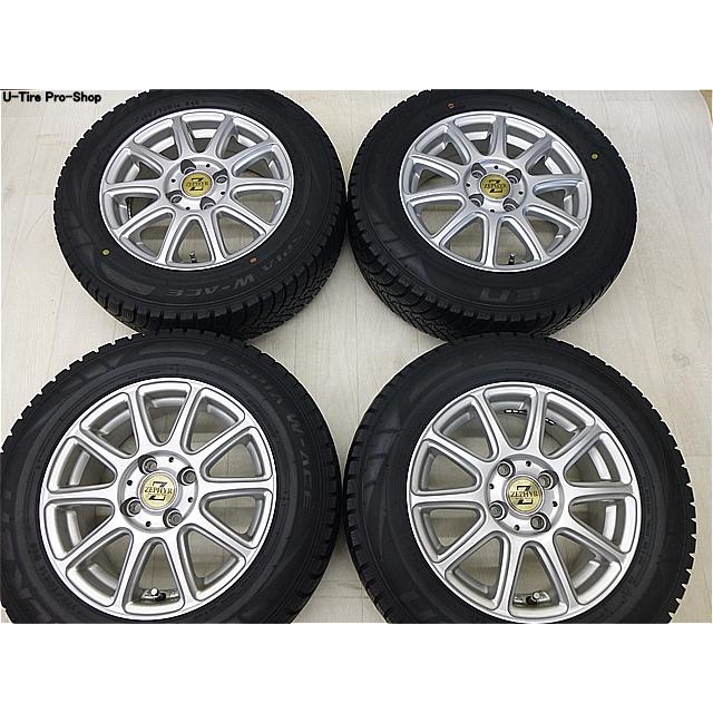 ESPIA 中古 スタッドレス タイヤ アルミホイール付 ファルケン 
