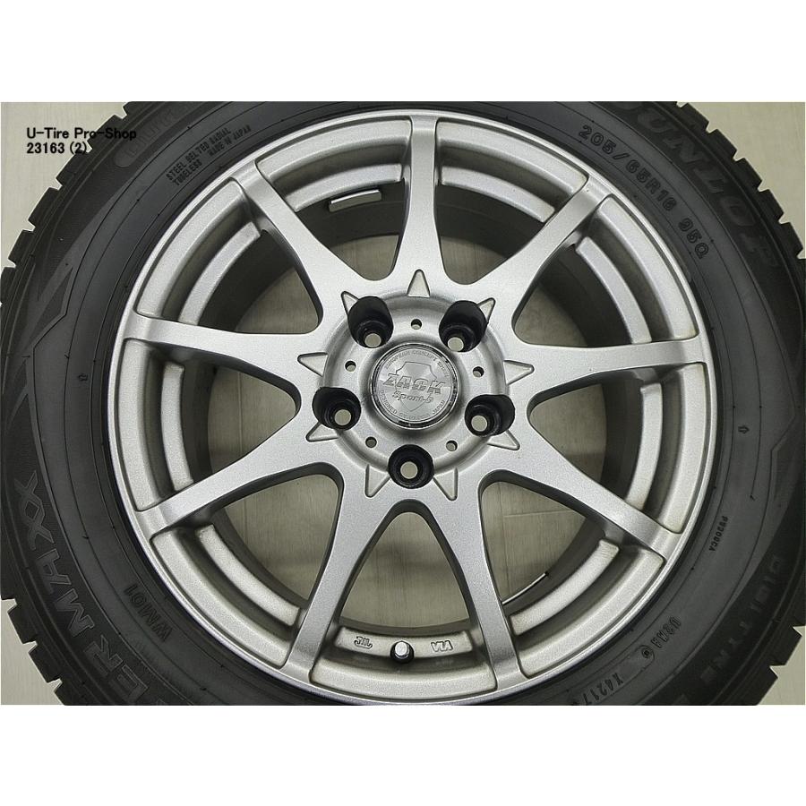 アルファード10系 アルミ＆スタッドレスタイヤ4本セット 205/65R16