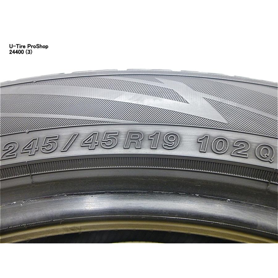 中古 スタッドレス タイヤ ヨコハマ  アイスガード iG70  245/45R19 ４本の画像
